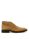 TOD'S 45A SUEDE DESERT BOOTS
