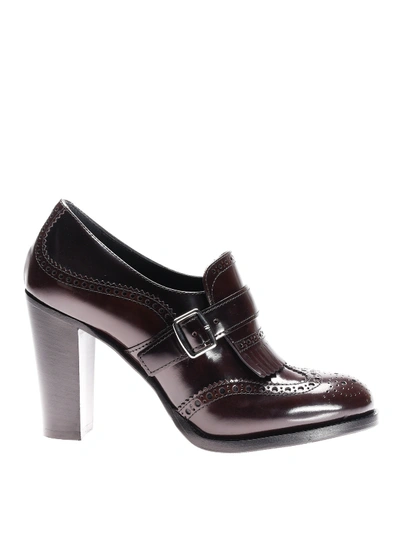 Church's Brogue Shoes With Tassel In Dark Brown
