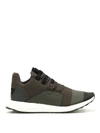 Y-3 Kozoko Low-top Neoprene Trainers In Dark Green