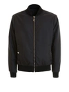 VERSACE SLIGHTLY PADDED NYLON BOMBER JACKET