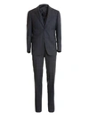 ARMANI COLLEZIONI G-LINE CHECKED WOOL FORMAL SUIT