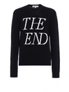 MCQ BY ALEXANDER MCQUEEN THE END INTARSIA WOOL SWEATER