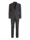 CORNELIANI TWO-PIECE CHECK WOOL SUIT