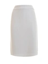 ARMANI COLLEZIONI REAR VENT CREPE SHEATH SKIRT