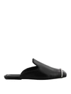 ALEXANDER WANG JAELLE LEATHER SLIPPERS