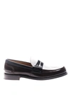 CHURCH'S PEMBREY THREE-TONE LEATHER LOAFERS