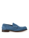 CHURCH'S PEMBREY SOFT SUEDE LOAFERS