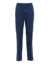 CANALI CHINO-INSPIRED COTTON DENIM JEANS