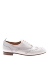 CHURCH'S WHITE LEATHER OXFORD BROGUES