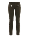 DSQUARED2 ZIPPED BOTTOM TWILL TROUSERS