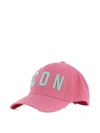 DSQUARED2 ICON PINK BASEBALL CAP