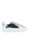 DSQUARED2 NEW TENNIS MIRROR LEATHER SNEAKERS