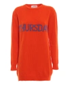 Alberta Ferretti Rainbow Week Capsule Days Of The Week Thursday Tunic In Orange