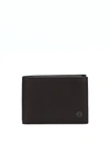 PIQUADRO BROWN LEATHER ANTI-FRAUD WALLET
