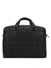 PIQUADRO SOFT GRAIN LEATHER BRIEFCASE