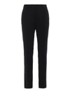 DSQUARED2 BLACK TWILL WOOL CHINO TROUSERS