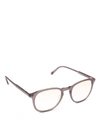 GARRETT LEIGHT KINNEY MATTE GREY OPTICAL GLASSES