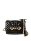 VERSACE ICON MEDUSA DETAILED QUILTED NAPPA SMALL BAG