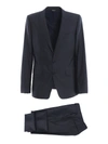 DOLCE & GABBANA WOOL AND SILK TWO-PIECE MARTINI SUIT