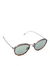 GIORGIO ARMANI DOUBLE FRAME ROUND SUNGLASSES