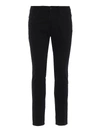 DSQUARED2 SKATER LONG CROTCH TIGHT BOTTOM BLACK JEANS