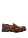 CHURCH'S PEMBREY STUDDED POLISHED LEATHER LOAFERS