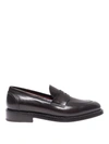 BARRETT BRUSHED LEATHER LOAFERS