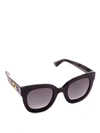 GUCCI ACETATE SUNGLASSES WITH LOGO AND STARS