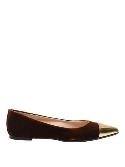 Anna Baiguera Camel Color "malika" Flats