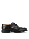 CHURCH'S RAMSDEN POLISHED FUME LEATHER DERBY BROGUES