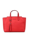 PIQUADRO IPAD®AIRPRO 97 RED LEATHER MUSE HAND BAG
