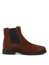 Tod's Ankle-length 30mm Chelsea Boots In Brown