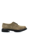 CHURCH'S MCPHERSON BROGUE SUEDE LACE-UP OXFORD SHOES