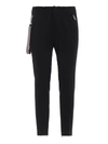 DSQUARED2 JOGGING FIT LONG CROTCH WOOL BLEND TROUSERS