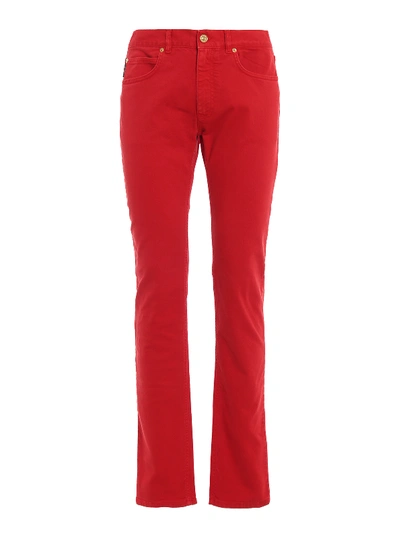 Versace Red Denim Jeans