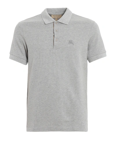 Burberry 灰色 Eddie Polo 衫 In Grey