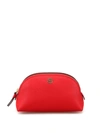 TORY BURCH ROBINSON RED SMALL MAKE UP CASE