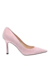 MARC ELLIS PINK SUEDE PUMPS