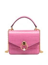 MULBERRY CROCO PRINT HARLOW BAG