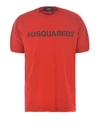 DSQUARED2 DSQUARED2 PRINT RED T-SHIRT