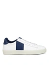 WOOLRICH WHITE LEATHER LOW TOP SNEAKERS