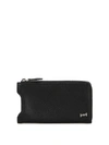TOD'S CALFSKIN WALLET WITH CELL PHONE POCKET