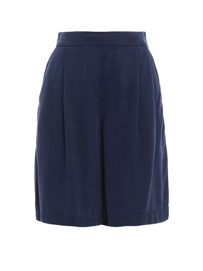 Woolrich Farmer Blue Fluid Short Pants