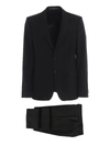 GIVENCHY TECH WOOL PINSTRIPE EFFECT SUIT