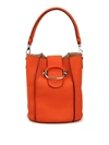 TOD'S DOUBLE T SMALL LEATHER BUCKET BAG