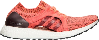 Pre-owned Adidas Originals Adidas Ultra Boost X Easy Coral (women's) In Easy Coral/maroon/glow Orange