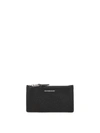 BURBERRY BICOLOUR LEATHER CARDHOLDER