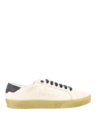 Saint Laurent Sl06 White Sneakers