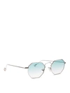 EYEPETIZER CLAIRE SILVER-TONE SUNGLASSES