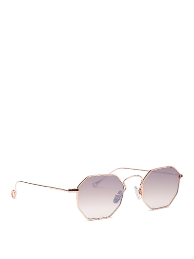 Eyepetizer Claire Rose Gold Sunglasses